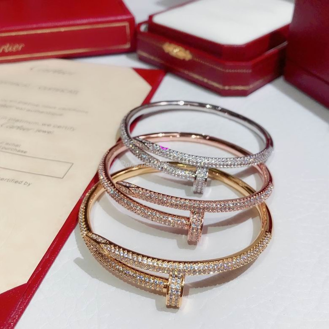 Cartier Bracelet Juste Un Clou Bracelet 18k Rose Gold (1) - newkick.cc